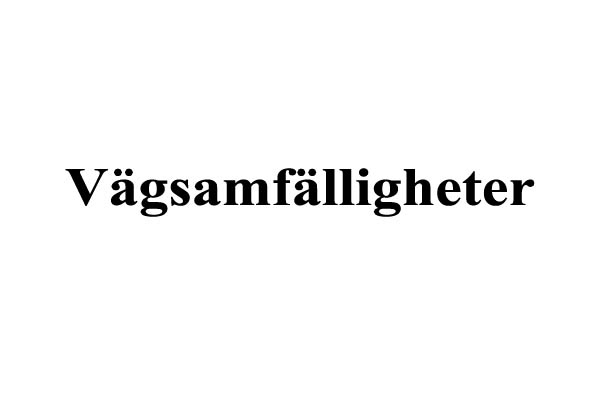 Vägsamfälligheter